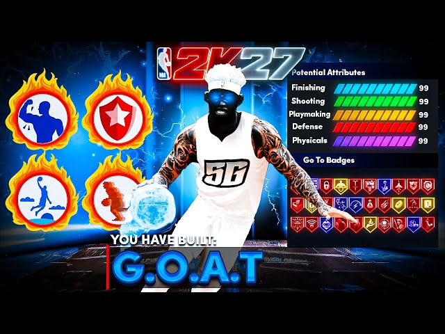 *NEW* BEST GAME BREAKING BUILD in NBA 2K27! OVERPOWERED ALL AROUND BUILD! best build 2k27
