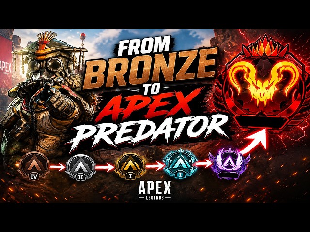 🔴 LIVE: Road to Apex Predator | Bronze to Pred Challenge #apexlegends #roadtopredator #apexranked