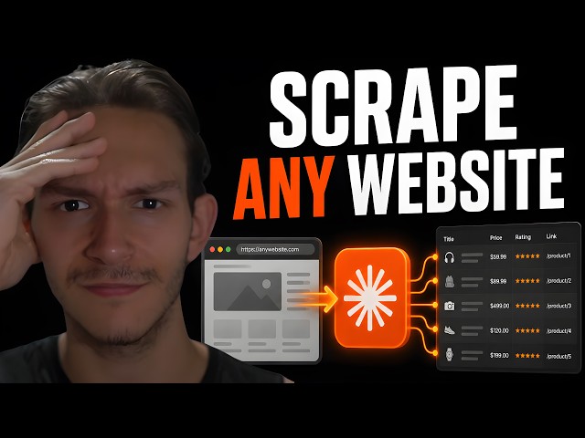 Scrape Any Website With Claude Code