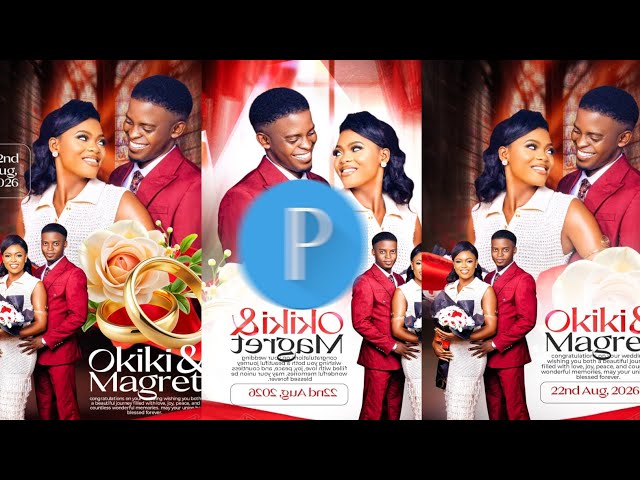 How to create a professional wedding Flyer (part 3)