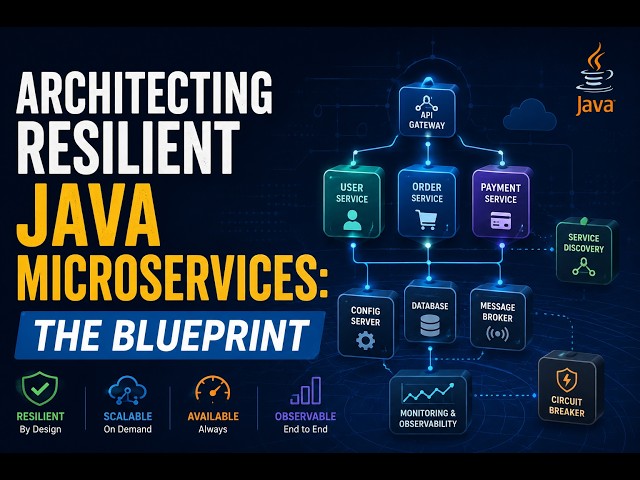 Architecting Resilient Java Microservices  The Blueprint