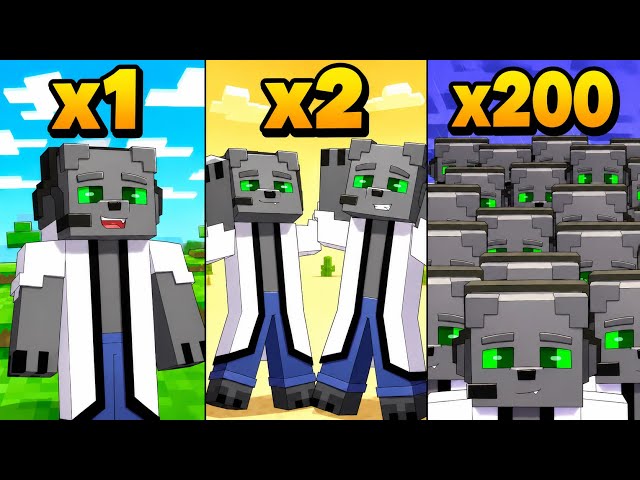 I'm into Minecraft, but I'm splitting my time between them!