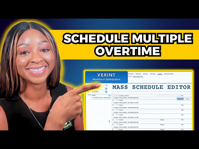 How Verint Schedule Overtime Reduces Attrition by 25% l WFM Tipsy Thursday EP 93