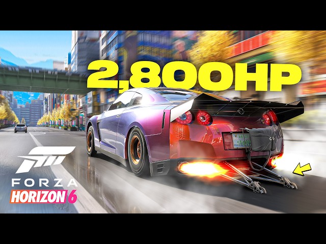 Forza Horizon 6 - I Got The RARE 2800HP DRAG Nissan GTR!