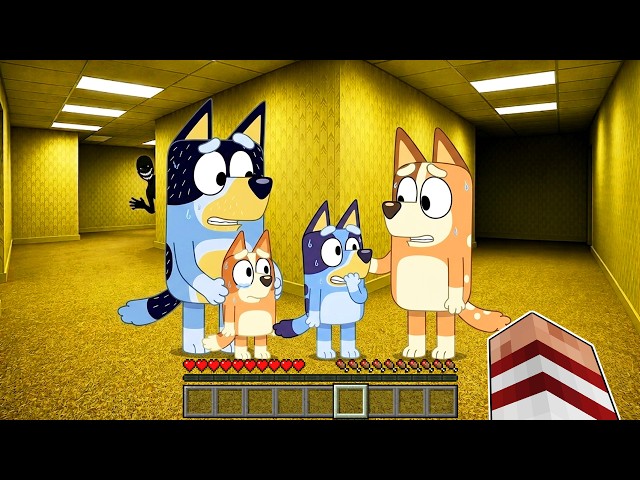 LA FAMILIA DE BLUEY ENTRA EN LOS BACKROOMS