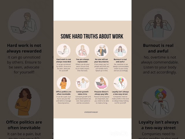 Hard truths about work #shorts #mentalhealth #therapy #work #office