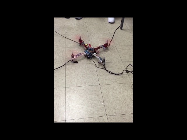 PID tunning of quadcopter