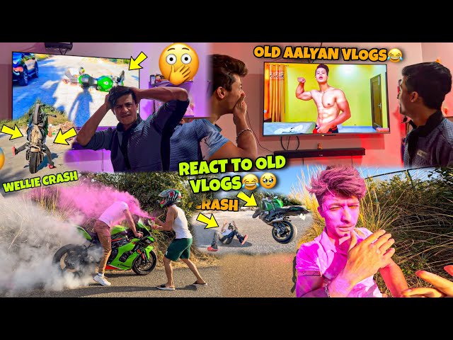 Hulk Crash🥹 | Reacting to my Old vlogs😂 | Exposed Old Aalyan vlogs😭 | My income Reveal Finally