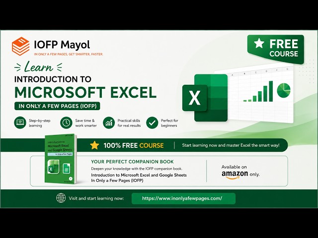 FREE Microsoft Excel Course for Beginners | Learn Excel from Scratch
