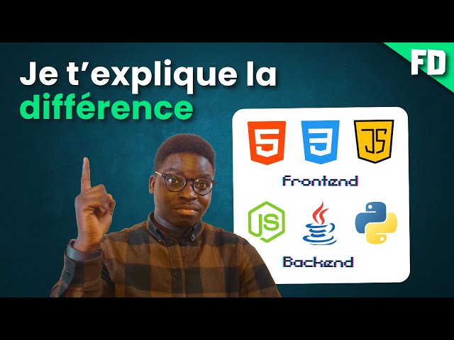 5 Minutes to Understand the Back End and the Front End