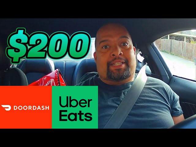 Can I Make $200 with DoorDash & Uber Eats (Multi Apping)