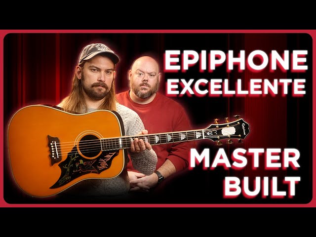A Unique Epiphone Masterbilt Acoustic for the Stylish Strummer | Excellente