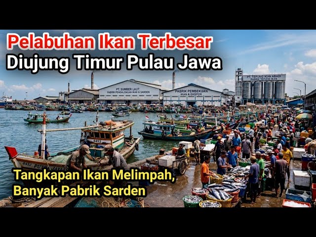 This Is the Largest & Oldest Fishing Port at the Eastern Tip of Java Island