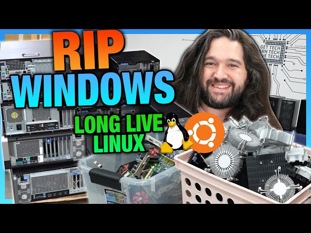 Installing Linux on Hundreds of "Obsolete" Computers | Microsoft Windows 10 Support Ending