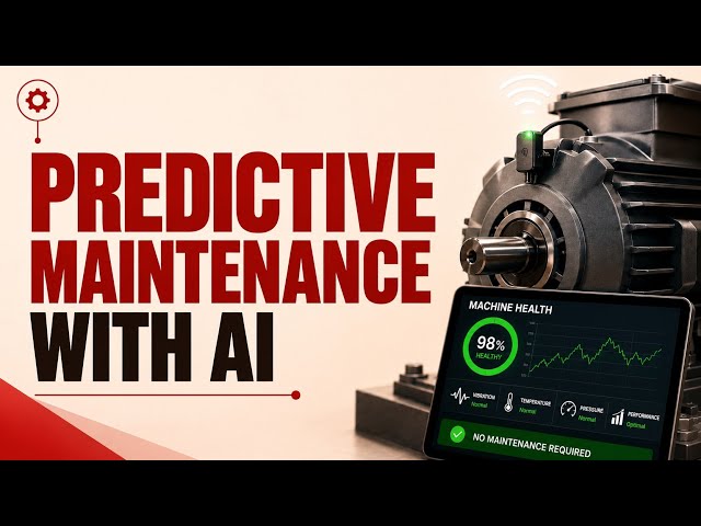 Predictive Maintenance with AI | Preventing Equipment Failures Before They Happen | Uplatz