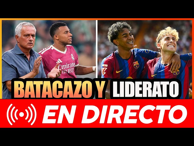 🚨🚨 EL BARÇA APROVECHA EL BATACAZO DEL MADRID Y SE PONE LÍDER EN SOLITARIO
