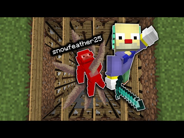 ICH TRAPPE IHN MIT SEINER EIGENEN TRAP!! MINECRAFT ALARM!! (IIIHHH)