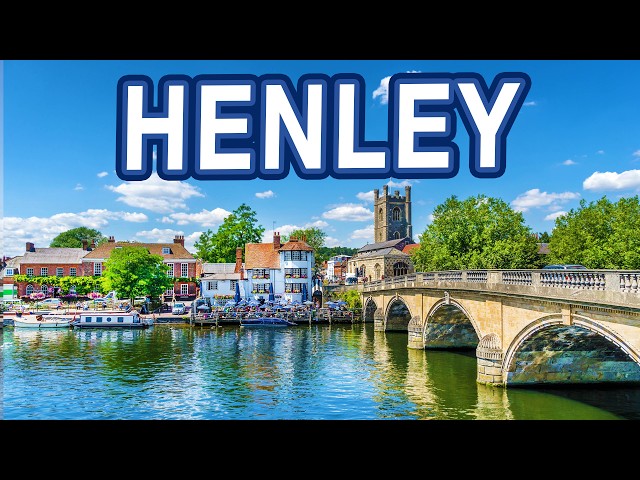 HENLEY ON THAMES | Tour of BEAUTIFUL Henley-On-Thames England