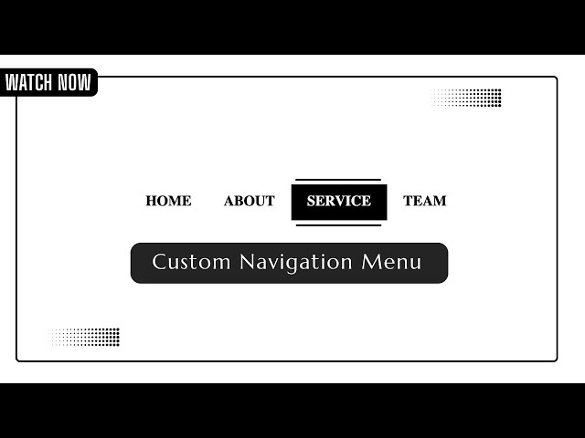 Modern Animated Navigation Menu Hover Effect Using HTML & CSS | Cool Navbar Animation Tutorial