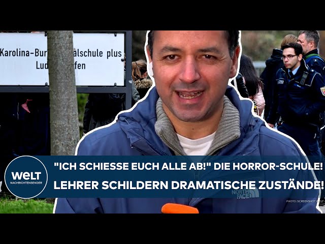 LUDWIGSHAFEN: "Ich schieße Euch alle ab!" Lehrer schildern dramatische Zustände an Realschule!