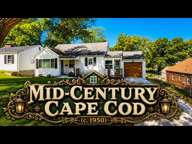 Mid Century Cape Cod (c.1950) 523 N Clay Avenue, Ferguson, MO 63135