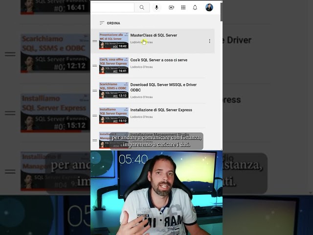 Corso SQL Server Express