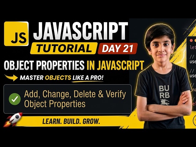 Javascript Object properties easily explained in 12 mins | Code With Mahesh #coding #javascript