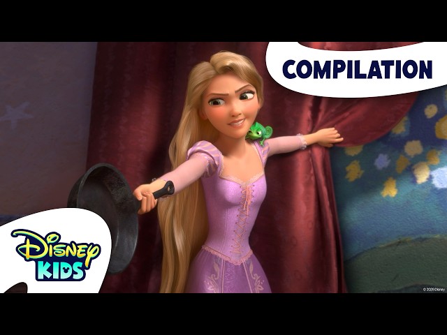 Can You Guess The Princess From Their Home?🏰❓🏠 | Disney Princess | @disneykids