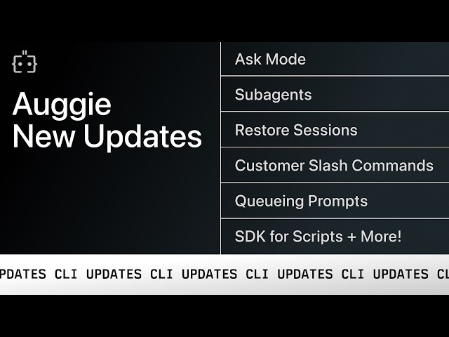 Augment Code CLI Updates: Everything You Missed