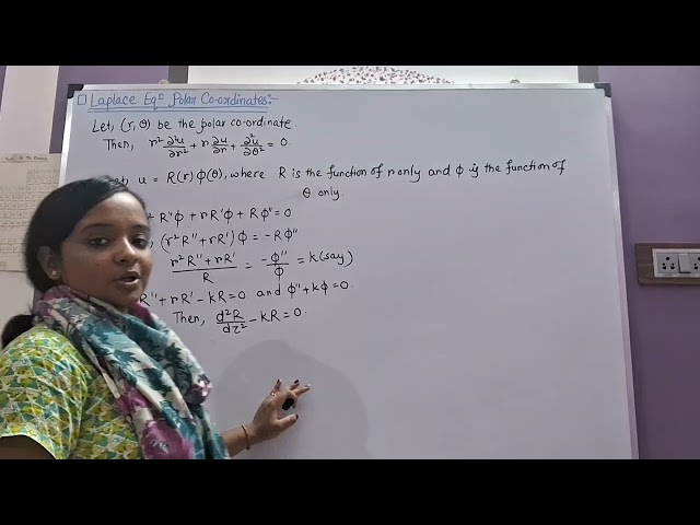 Laplace polar coordinate 