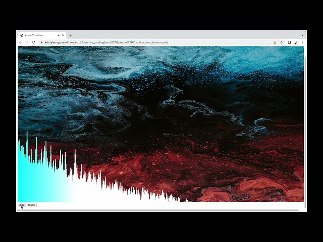 Creative Coding: Audio Visualiser