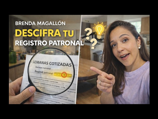 Descifra tu Registro Patronal: ¿Qué significan esos números en tus Semanas Cotizadas?