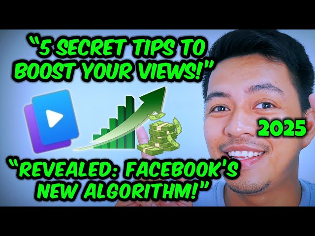 🎯 FACEBOOK MONETIZATION SECRETS 2025 💰 | 5 TIPS TO RANK YOUR VIDEOS FASTER & GAIN MORE VIEWS! ⚡