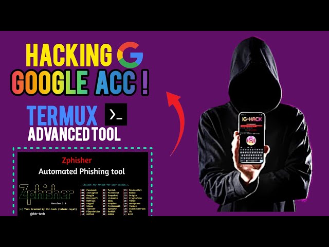 How Hackers Hack Your Google account (Gmail)#cybersecurity #ethicalhacking #zphisher