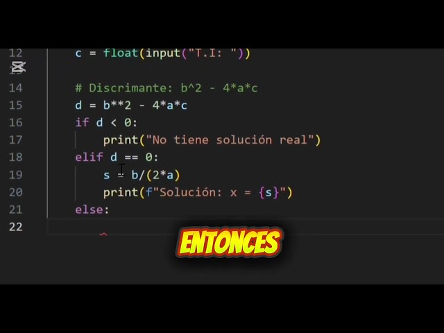 Cómo crear un Solucionador de Ecuaciones con Python 🐍 | Tutorial Paso a Paso