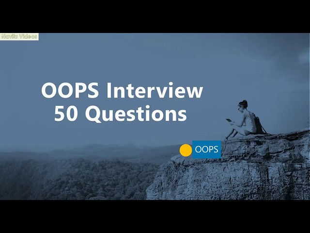 OOPS Interview 50 Questions with answers