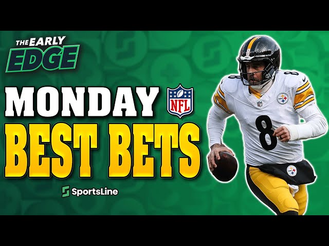 Monday's BEST BETS: Dolphins-Steelers Monday Night Football Picks | The Early Edge