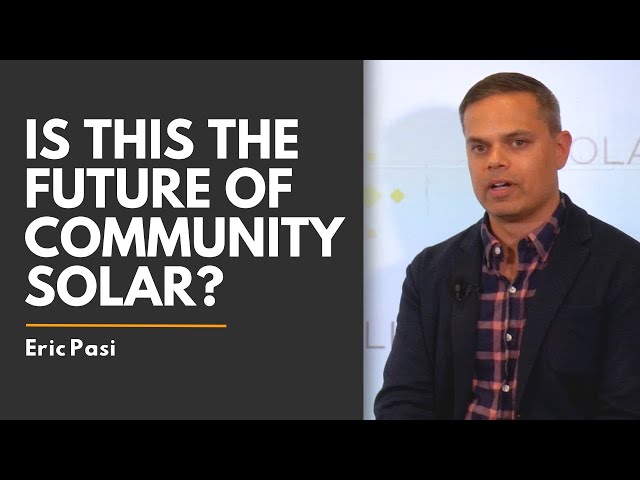 What Is LMI Community Solar? | Eric Pasi at Midwest Solar Expo 2024