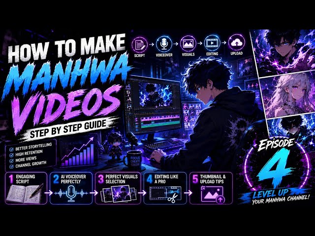 How to Make Manhwa Videos 🔥 Episode 4