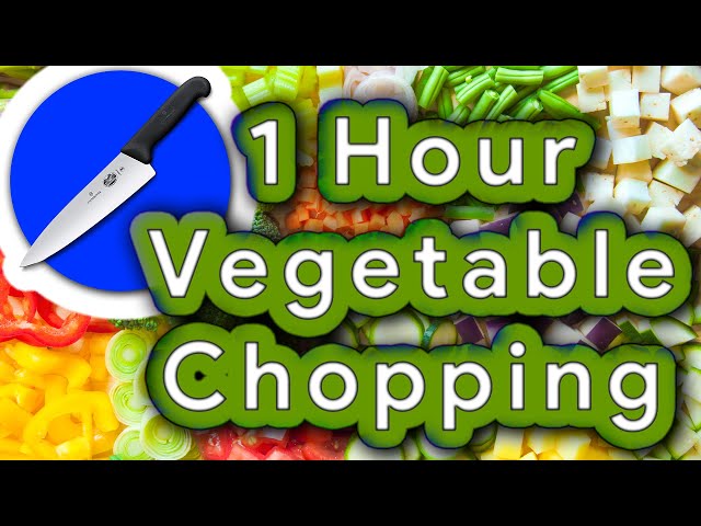 ASMR 1 Hour Compilation #01 | Vegetable Chopping Channel