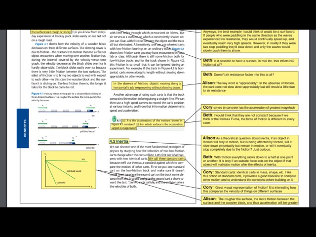 Social Annotations using Perusall