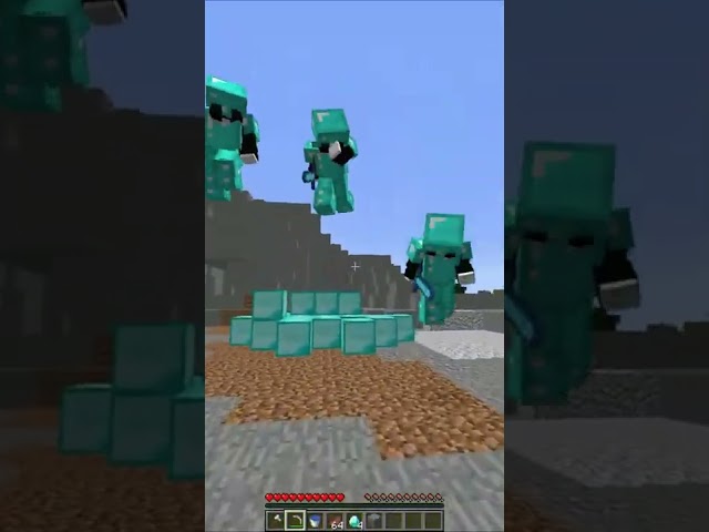 Herobrine saved me from my enemies @boizgamer2367 #minecraft #Shorts #shortsviral #boizgamer