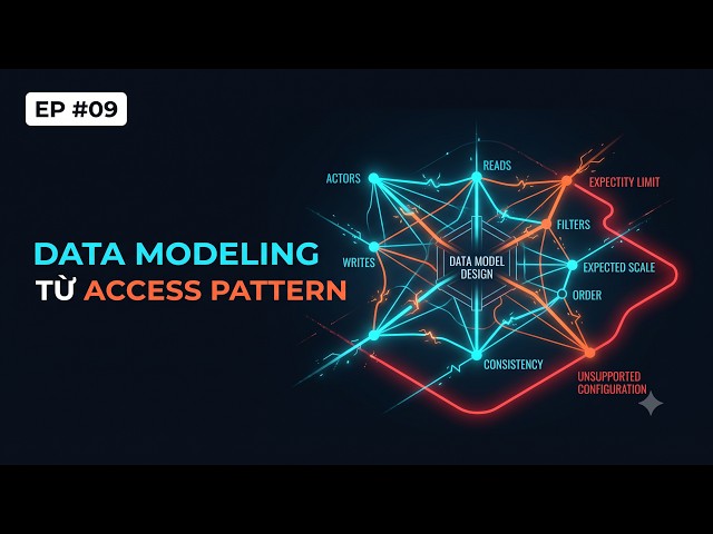 Data Modeling theo Access Pattern: Vì sao schema không nên đi trước? | #09