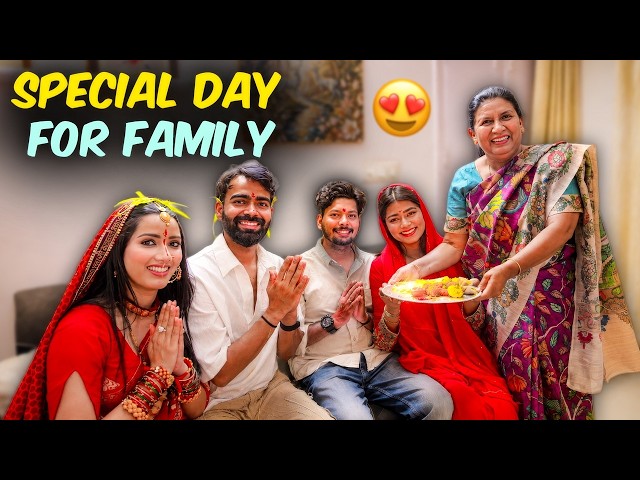 Special Day , Pariwar ke liye Itna Bada Din 😍