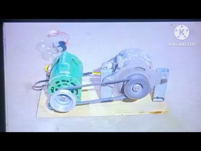 How to generate homemade infinite energy with a car alternator and an engine P2💡💡💡