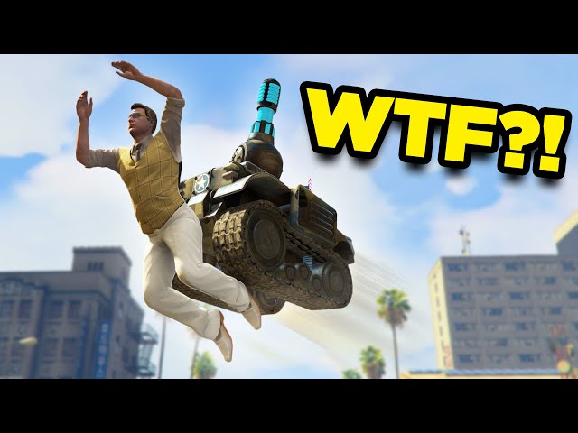 TROLLING PEOPLE WITH THE RC TANK IS FUNNY AF! | GTA 5 ONLINE