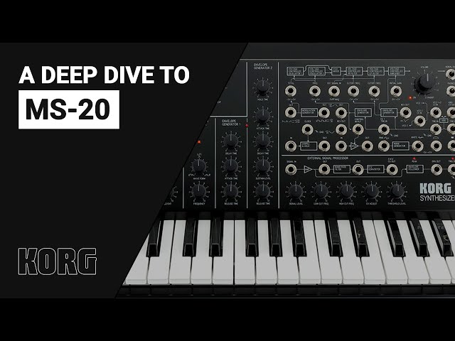 KORG MS-20, complete in depth guide tutorial. Including patch bay