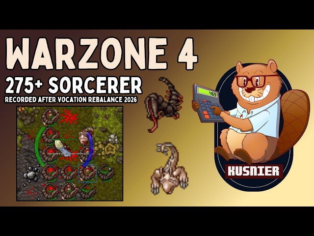 Warzone 4 | 275+ Sorcerer | Tibia