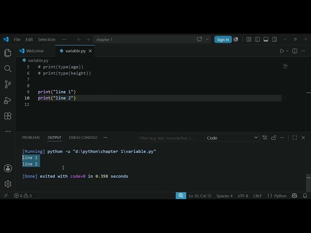 Python Comments & Variables Input | Chapter 1 Part 3 | Python Tutorial 2026 Hindi