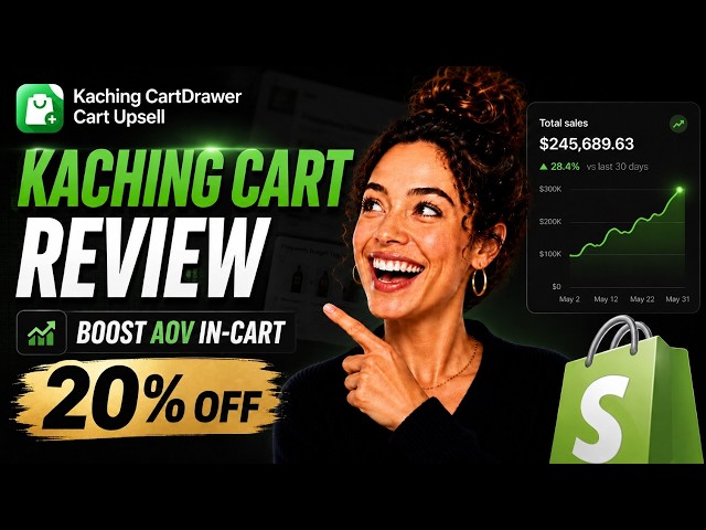 Kaching CartDrawer Cart Upsell Review 2026 + Exclusive 20% OFF